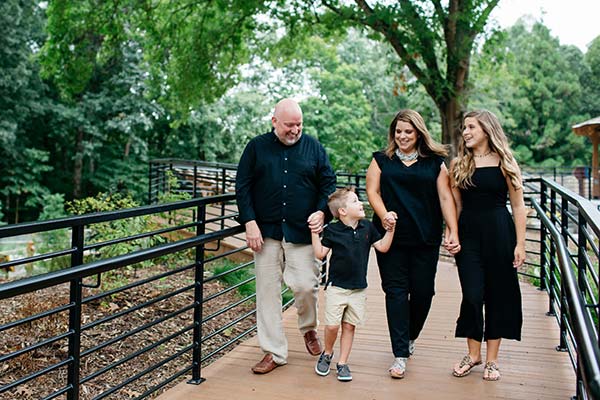 doctor barker with family