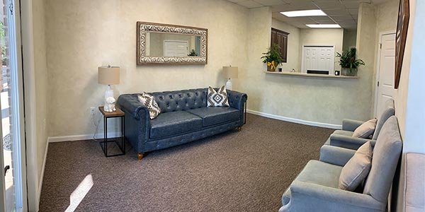 patient reception area